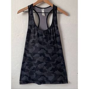 Yogalicious Gray Camo Work-Out Tank   Size XL